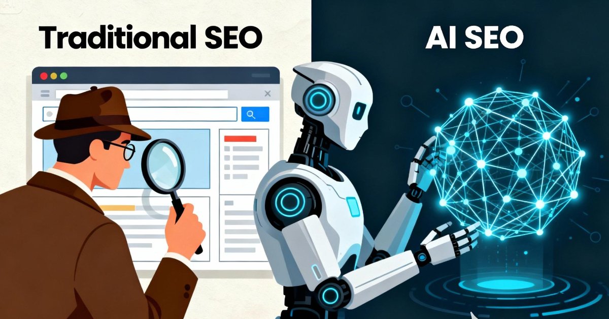 Traditional SEO vs AI SEO What Works Best in 2025