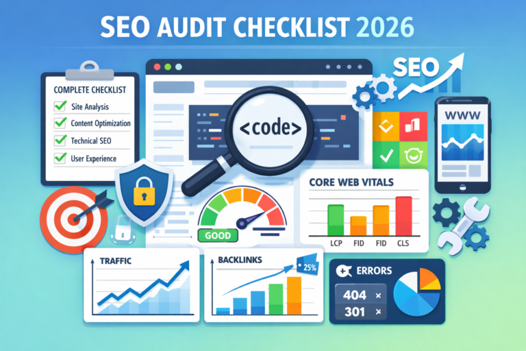 Complete SEO Audit Checklist 2026 The Ultimate Guide by Golam Murshed Jony