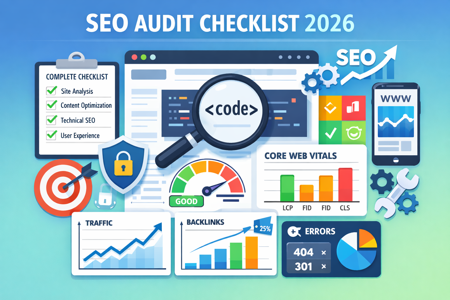 Complete SEO Audit Checklist 2026 The Ultimate Guide by Golam Murshed Jony