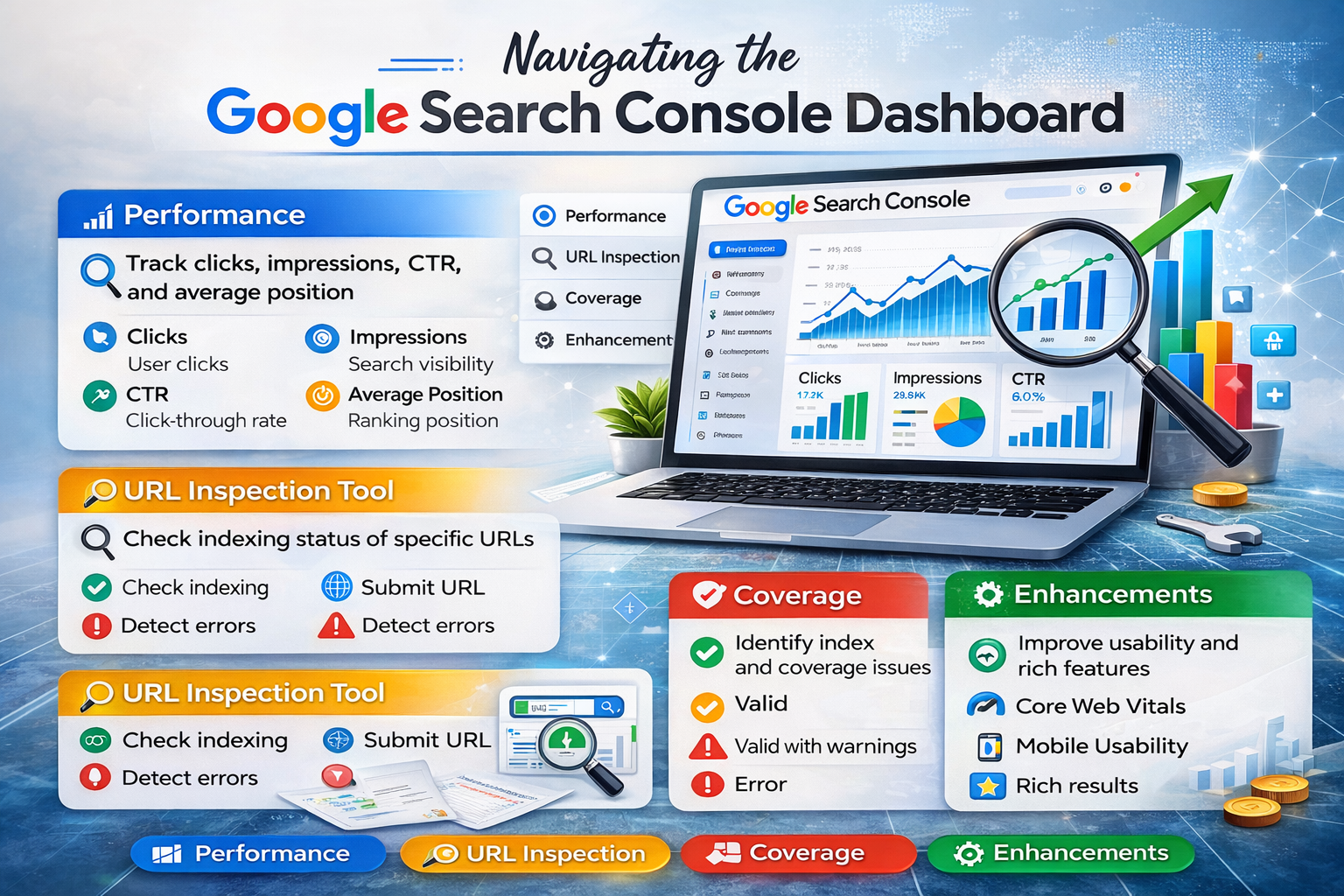 Navigating the Google Search Console Dashboard