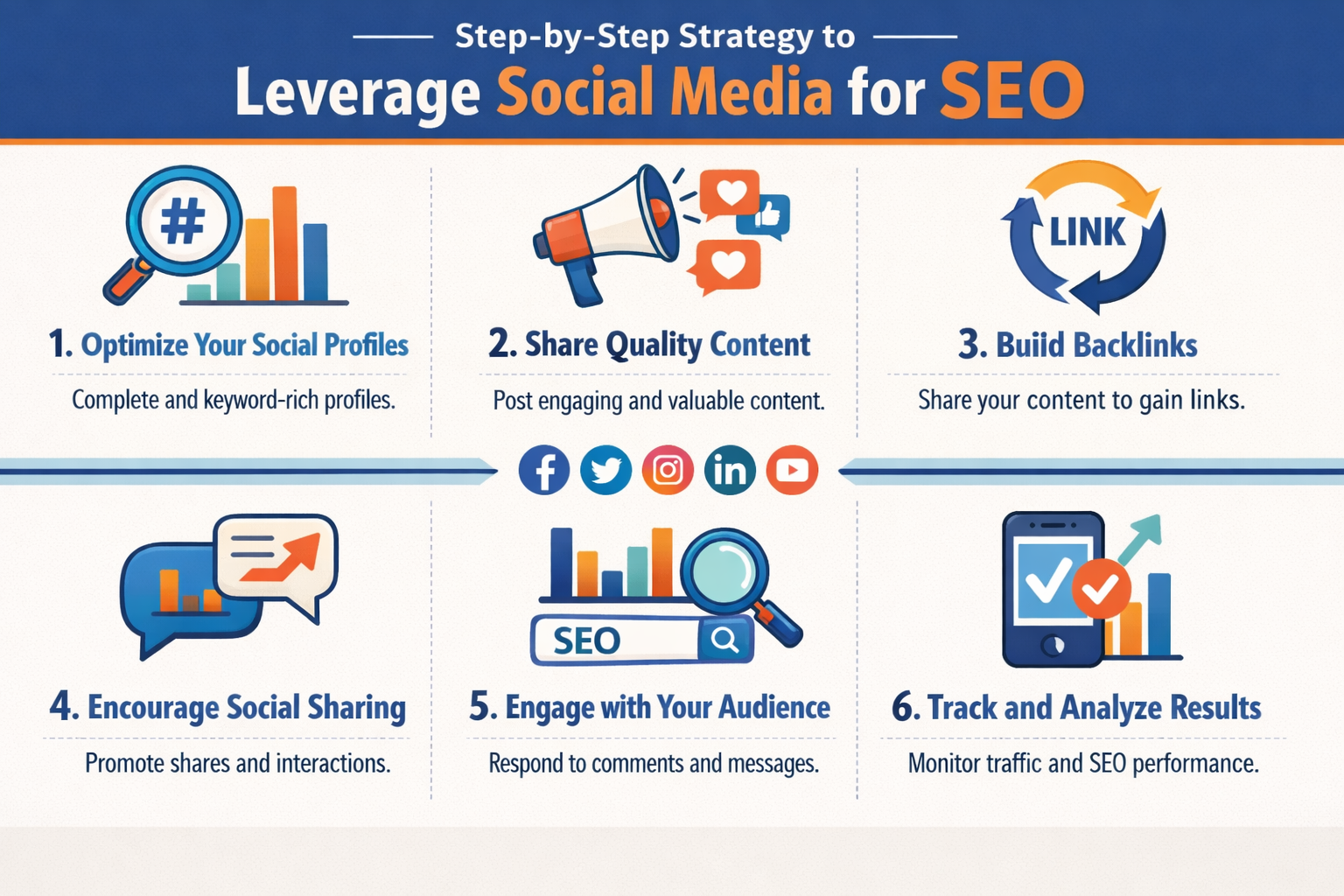 Step-by-Step Strategy to Leverage Social Media for SEO